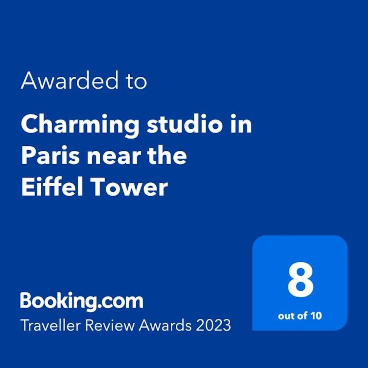 Charming Studio In Paris Near The Eiffel Tower Ngoại thất bức ảnh